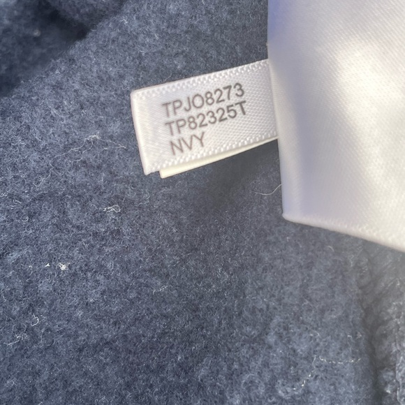 Women’s navy blue Tommy Hilfiger crew neck sweatshirt with raised logo size L - Picture 9 of 10